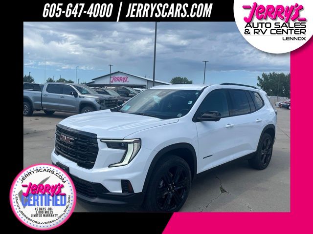 Summit White 2026 GMC Acadia SUV / Crossover Four-Wheel Drive 8-Speed Automatic