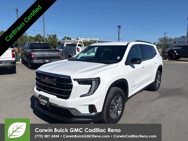 Summit White 2025 GMC Acadia Elevation AWD SUV / Crossover Four-Wheel Drive 8-Speed Automatic