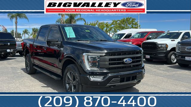 Black Metallic 2023 Ford F-150 Pickup Truck Four-Wheel Drive Automatic