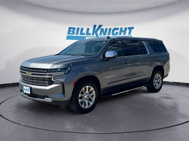 Gray (Satin Steel Metallic) 2022 Chevrolet Suburban SUV / Crossover Four-Wheel Drive 