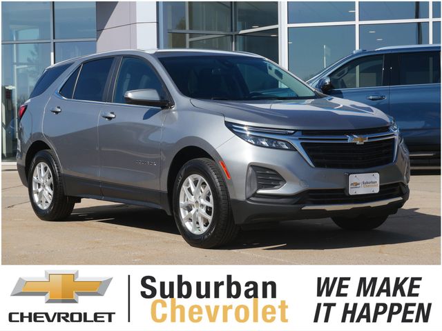 Sterling Gray Metallic 2024 Chevrolet Equinox LT AWD with 1LT SUV / Crossover Four-Wheel Drive 6-Speed Automatic Overdrive