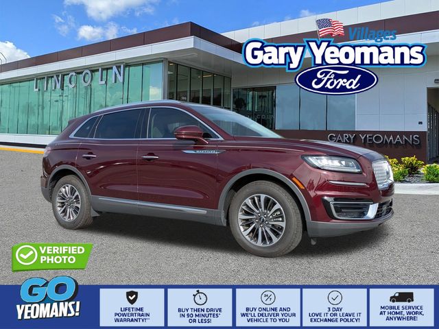 Red (Burgundy Velvet) 2020 Lincoln Nautilus Reserve FWD SUV / Crossover Front-Wheel Drive 8-Speed Automatic
