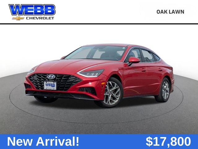 Calypso Red 2020 Hyundai Sonata SEL FWD Sedan Front-Wheel Drive 8-Speed Automatic Overdrive