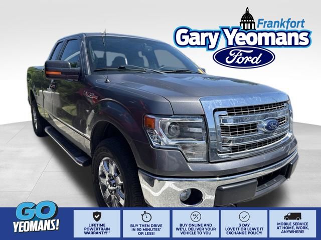 Sterling Gray Metallic 2014 Ford F-150 Pickup Truck Four-Wheel Drive 6-Speed Automatic