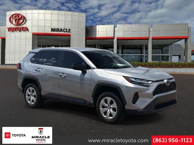 Silver Sky Metallic 2025 Toyota RAV4 SUV / Crossover Front-Wheel Drive 8-Speed Automatic