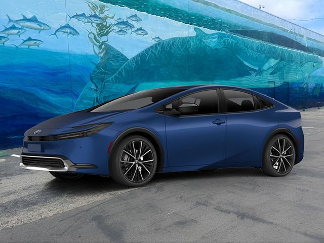 Blue 2027 Toyota Prius Hatchback Front-Wheel Drive Continuously Variable Transmission