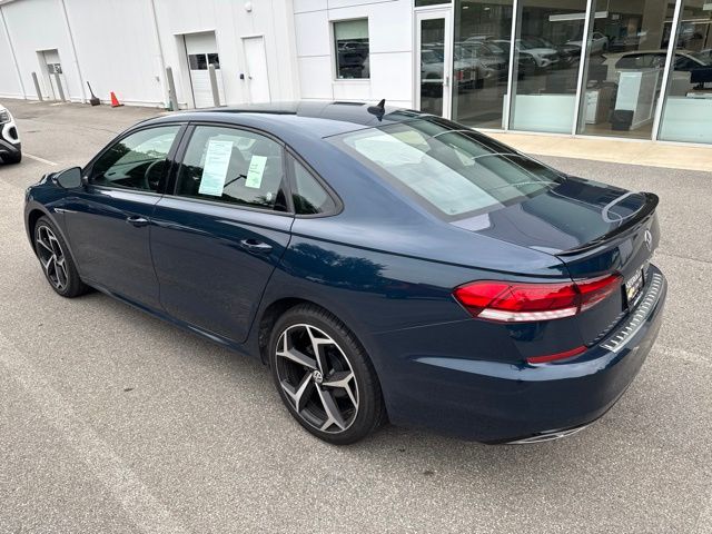 2021 Volkswagen Passat 2.0T R-Line Blue at Bob Ruth Ford
