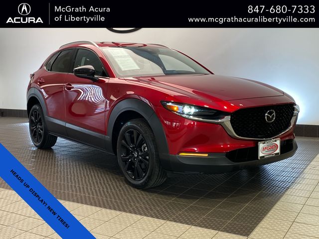 Soul Red Crystal Metallic 2023 Mazda CX-30 2.5 S Turbo Premium AWD SUV / Crossover All-Wheel Drive 6-Speed Automatic