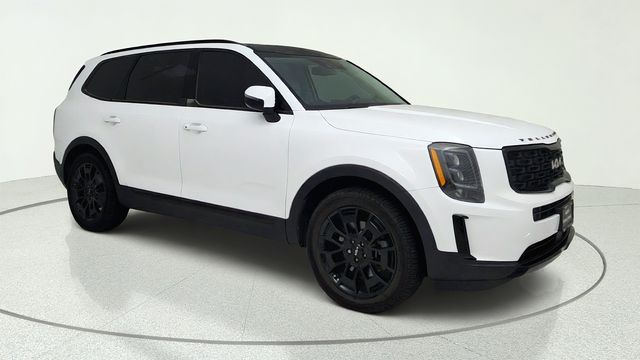 2022 Kia Telluride EX White at Joe Myers Mazda Kia