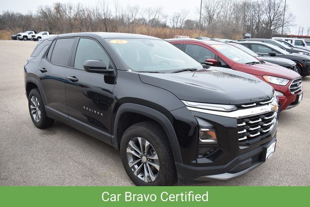 Black Metallic 2025 Chevrolet Equinox SUV / Crossover Front-Wheel Drive Continuously Variable Transmission