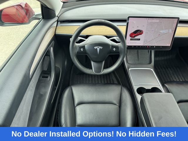 2022 Tesla Model 3 Long Range Red at AutoSavvy Houston Southwest