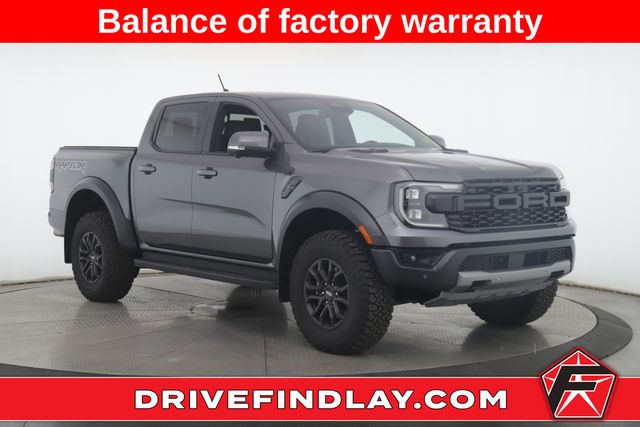 Gray Metallic 2025 Ford Ranger Pickup Truck Four-Wheel Drive Automatic