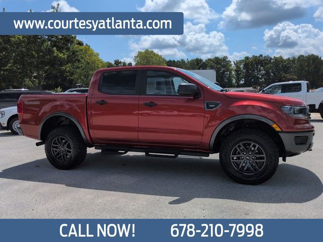 Hot Pepper Red Metallic Tinted Clearcoat 2023 Ford Ranger Pickup Truck Four-Wheel Drive Automatic