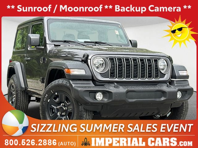 Gray (Granite Crystal Metallic Clearcoat) 2025 Jeep Wrangler SUV / Crossover Four-Wheel Drive 6-Speed Manual