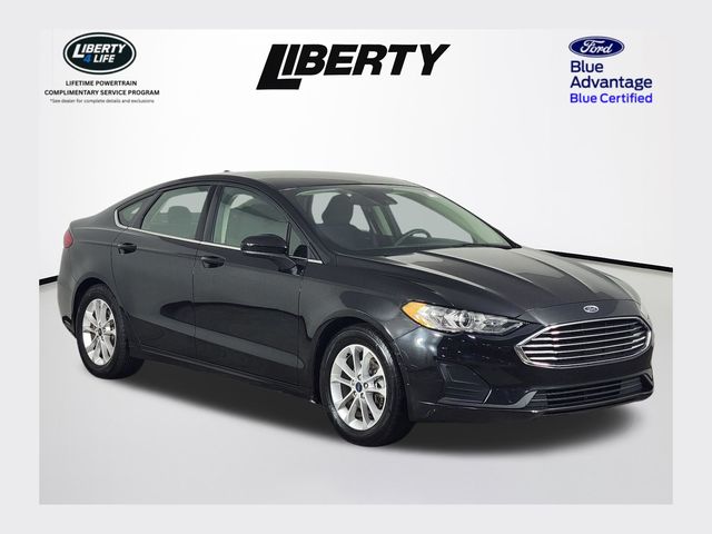 Agate Black Metallic 2020 Ford Fusion Sedan Front-Wheel Drive Automatic