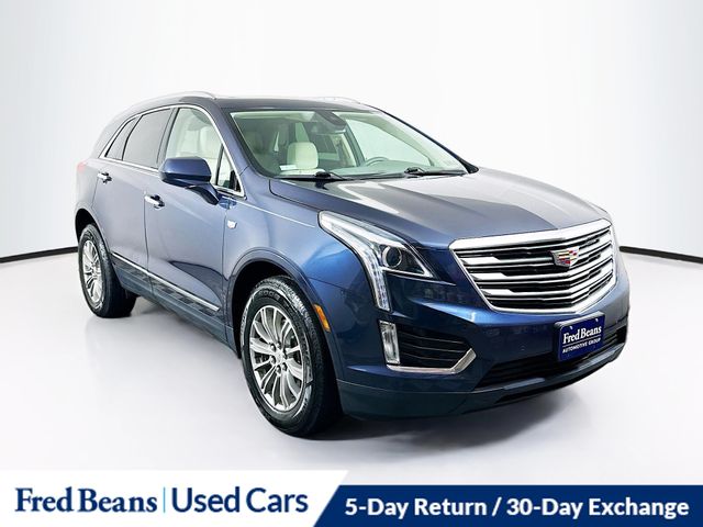 Harbor Blue Metallic 2018 Cadillac XT5 SUV / Crossover Four-Wheel Drive 8-Speed Automatic