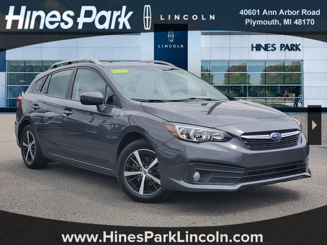 Gray Metallic 2020 Subaru Impreza Hatchback All-Wheel Drive Continuously Variable Transmission