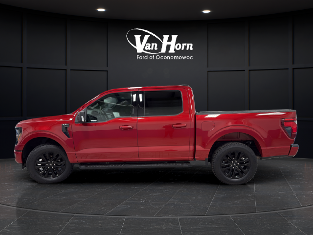 Used 2024 Rapid Red Metallic Tinted Clearcoat Ford XLT image 4