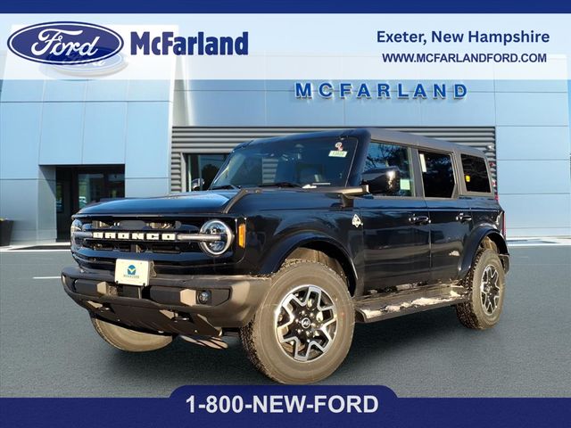 Shadow Black 2025 Ford Bronco Outer Banks 4-Door 4WD SUV / Crossover Four-Wheel Drive Automatic