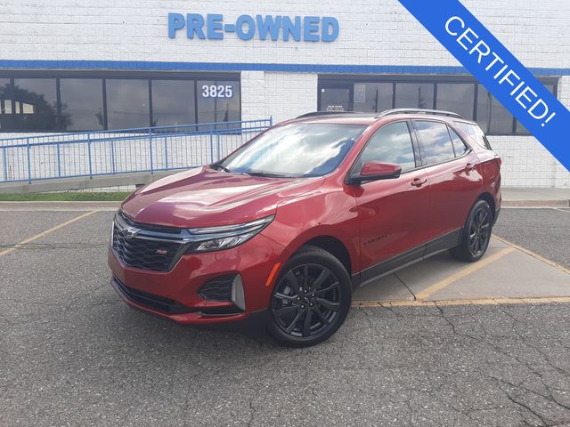 Radiant Red Tintcoat 2023 Chevrolet Equinox SUV / Crossover Four-Wheel Drive 6-Speed Automatic Overdrive