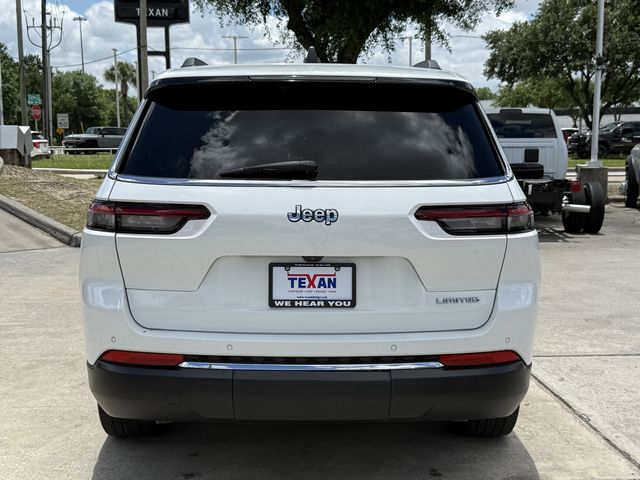 2021 Jeep Grand Cherokee L Limited White at Classic Elite Chevrolet Sugar Land
