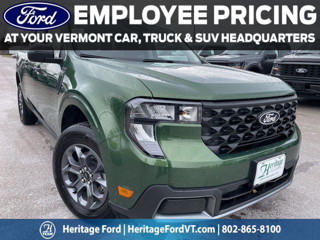 Eruption Green 2025 Ford Maverick XLT SuperCrew AWD Pickup Truck All-Wheel Drive 8-Speed Automatic