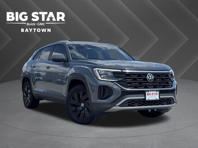 2024 Volkswagen Atlas Cross Sport 2.0T SE w/Technology Gray at DeMontrond Auto Country