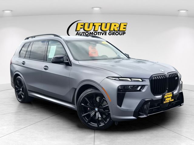 Frozen Pure Gray Metallic 2023 BMW X7 M60i AWD SUV / Crossover All-Wheel Drive 8-Speed Automatic