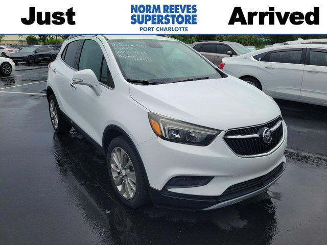 Summit White 2017 Buick Encore SUV / Crossover Front-Wheel Drive 6-Speed Automatic Overdrive