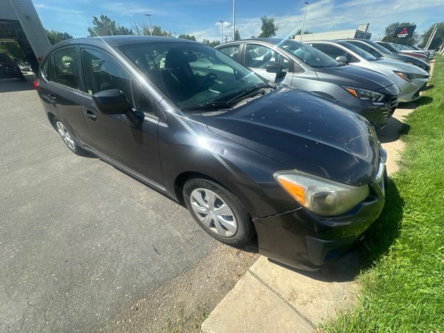 Dark Gray Metallic 2014 Subaru Impreza Hatchback All-Wheel Drive Continuously Variable Transmission
