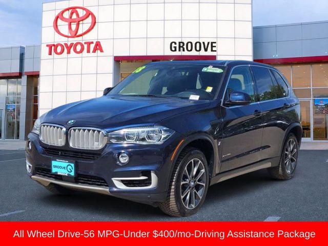 Imperial Blue Metallic 2018 BMW X5 SUV / Crossover All-Wheel Drive 8-Speed Automatic