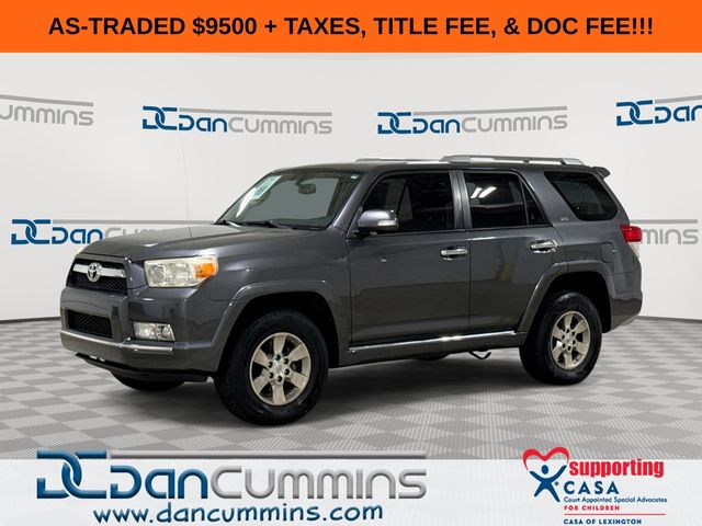 Black 2010 Toyota 4Runner SUV / Crossover  5-Speed Automatic Overdrive
