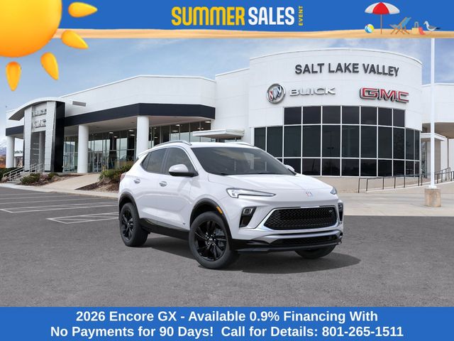 Summit White 2026 Buick Encore GX SUV / Crossover All-Wheel Drive 9-Speed Automatic