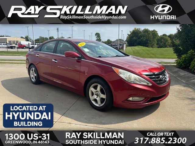 Venetian Red Metallic 2011 Hyundai Sonata Sedan Front-Wheel Drive 6-Speed Automatic