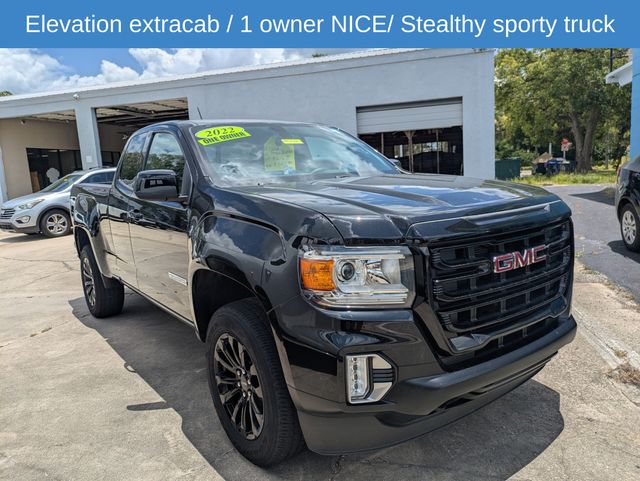 Onyx Black 2022 GMC Canyon Pickup Truck 4X2 6-Speed Automatic