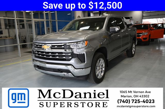 Sterling Gray Metallic 2026 Chevrolet Silverado 1500 Pickup Truck Four-Wheel Drive Automatic
