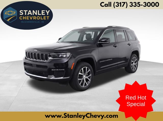 Diamond Black 2023 Jeep Grand Cherokee L SUV / Crossover Four-Wheel Drive 8-Speed Automatic