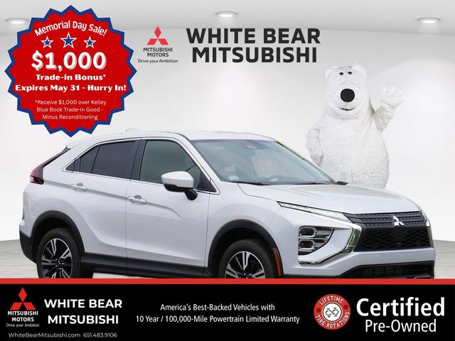 White 2026 Mitsubishi Eclipse Cross SE S-AWC SUV / Crossover All-Wheel Drive Continuously Variable Transmission