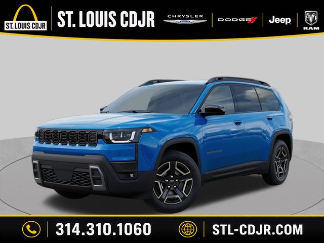 Hydro Blue Pearlcoat 2026 Jeep Cherokee SUV / Crossover Four-Wheel Drive Continuously Variable Transmission