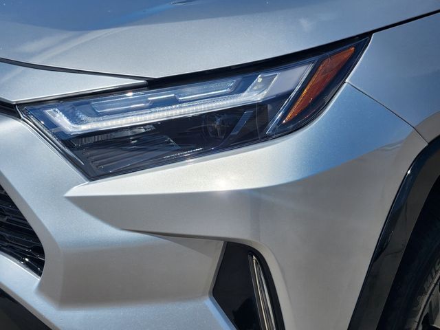 2024 Toyota RAV4 Hybrid XSE Silver at Gullo Toyota