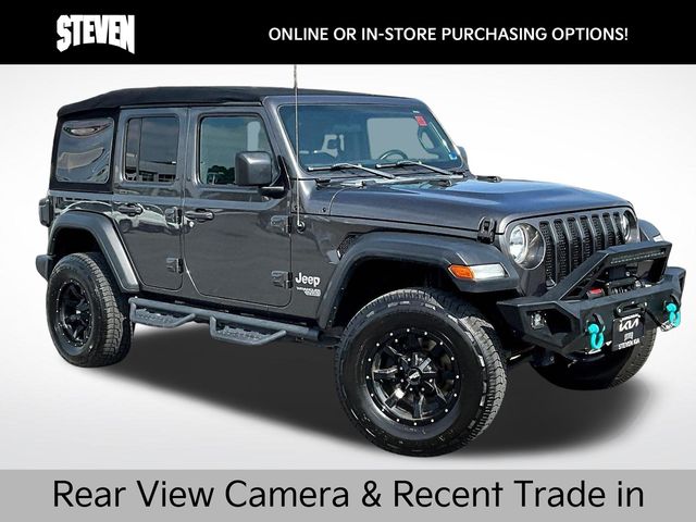 Gray (Granite Crystal Metallic Clearcoat) 2019 Jeep Wrangler SUV / Crossover Four-Wheel Drive 8-Speed Automatic
