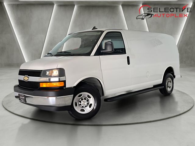 Summit White 2023 Chevrolet Express Cargo Van Rear-Wheel Drive 8-Speed Automatic Overdrive