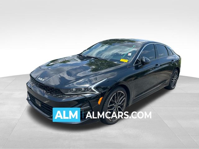 Ebony Black 2023 Kia K5 Sedan Front-Wheel Drive 8-Speed Dual Clutch