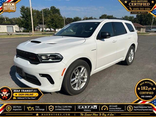 White Knuckle Clearcoat 2025 Dodge Durango SUV / Crossover All-Wheel Drive 8-Speed Automatic