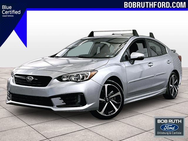 2020 Subaru Impreza Sport Silver at Rafferty Subaru