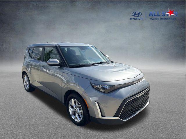 Steel Gray 2025 Kia Soul SUV / Crossover Front-Wheel Drive Continuously Variable Transmission