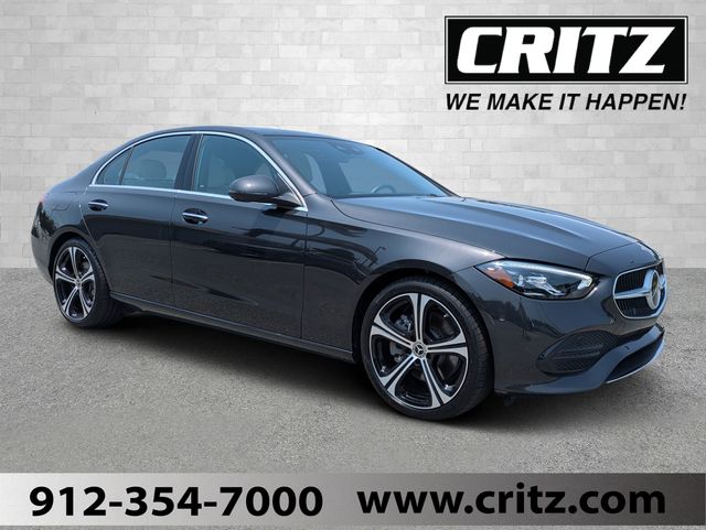 Graphite Gray Metallic 2026 Mercedes-Benz C-Class Sedan Rear-Wheel Drive 9-Speed Automatic
