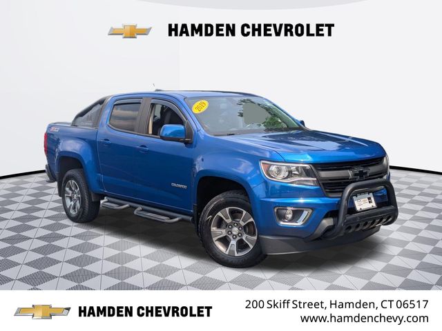 Blue Metallic 2019 Chevrolet Colorado Pickup Truck Four-Wheel Drive 8-Speed Automatic