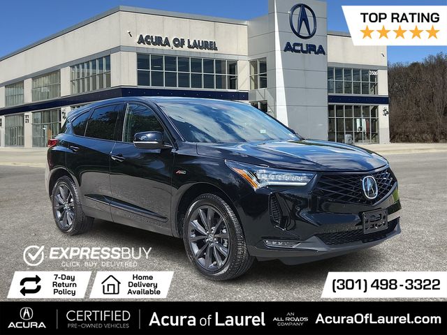 Majestic Black Pearl 2025 Acura RDX SUV / Crossover All-Wheel Drive Automatic