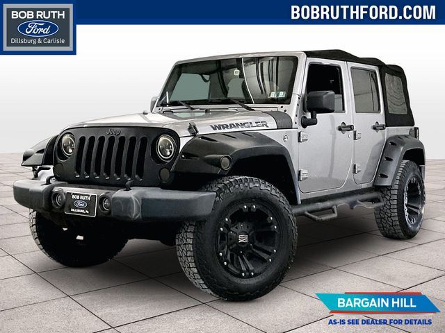 2016 Jeep Wrangler Unlimited Sport Silver at Auto Express Mitsubishi